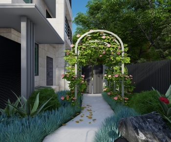 Modern Courtyard/landscape-ID:198970081