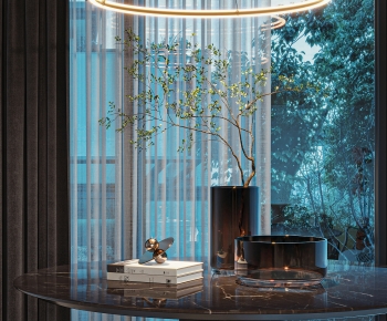 Modern Aquatic Green Plant-ID:728208078