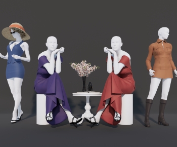 Modern Character Model-ID:599765069