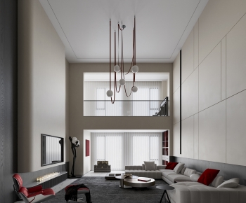 Modern A Living Room-ID:172829615