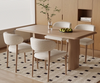 Modern Dining Table And Chairs-ID:981969129