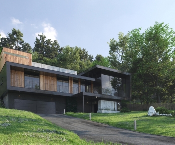 Modern Detached Villa-ID:729249955