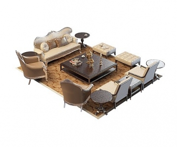 European Style Sofa Combination-ID:795691973