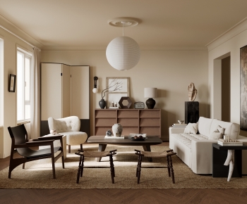 Modern A Living Room-ID:268810999