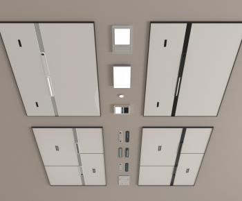 Modern Suspended Ceiling-ID:272062066
