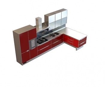 Modern Kitchen Cabinet-ID:731226922