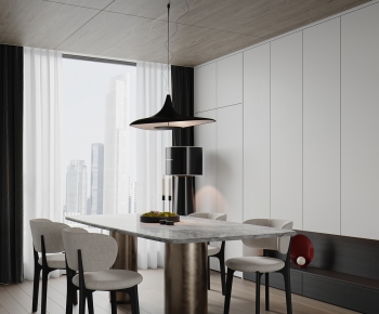 Modern Dining Room-ID:809298044