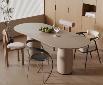 Modern Dining Table And Chairs-ID:431812051