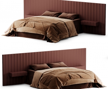 Modern Double Bed-ID:181778919
