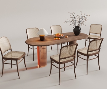 Modern Dining Table And Chairs-ID:983350045