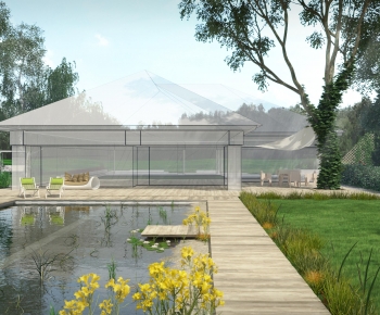 Modern Courtyard/landscape-ID:335196975