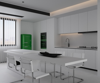 Modern Dining Room-ID:491898069