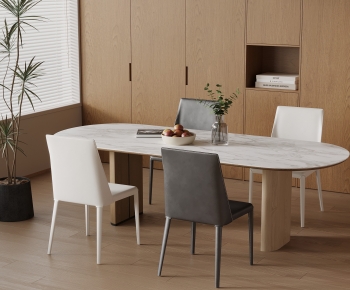 Modern Dining Table And Chairs-ID:264103892