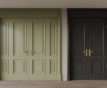 French Style Double Door-ID:473718886