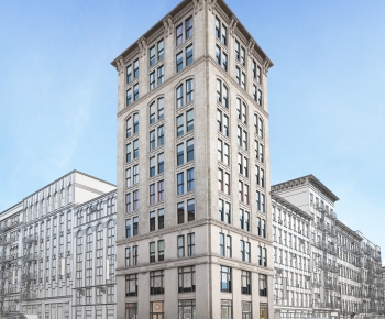 European Style Appearance Of Commercial Building-ID:841362008
