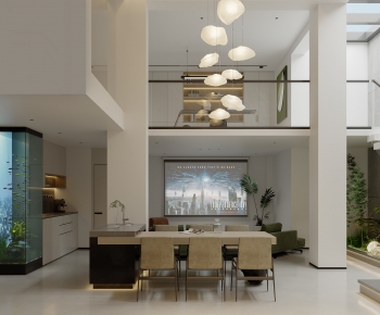 Modern Dining Room-ID:861737976