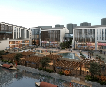New Chinese Style Commercial Street-ID:600341084