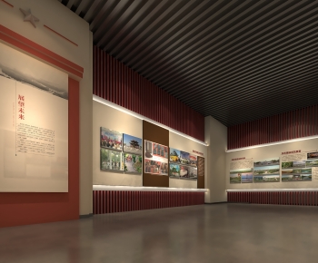 Modern Exhibition Hall-ID:980617052