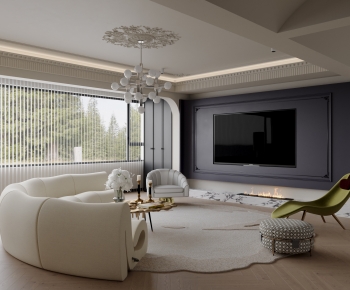 French Style A Living Room-ID:172532084