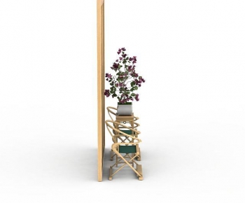 New Chinese Style Wooden Screen Partition-ID:909130108