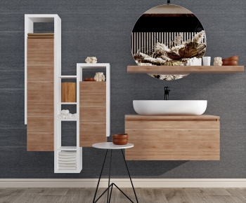 Modern Bathroom Cabinet-ID:871001962