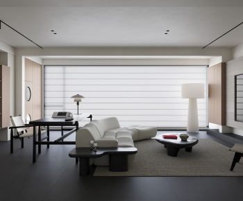 Modern A Living Room-ID:661647082