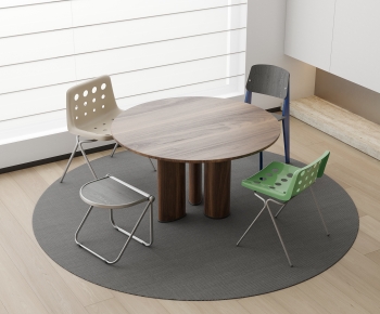Modern Dining Table And Chairs-ID:221968899