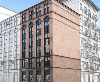 European Style Appearance Of Commercial Building-ID:574016092