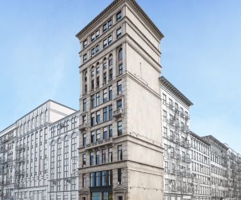 European Style Appearance Of Commercial Building-ID:148381958