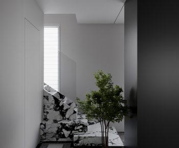 Modern Plant Landscaping-ID:460429917