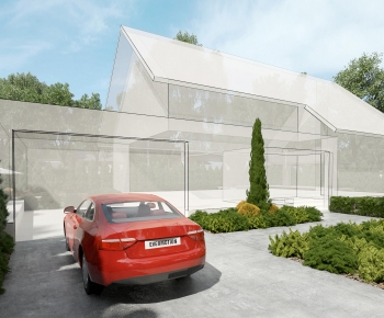 Modern Courtyard/landscape-ID:891520988