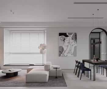 Modern A Living Room-ID:367547047