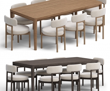 Modern Dining Table And Chairs-ID:106631997