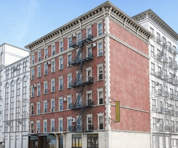 European Style Appearance Of Commercial Building-ID:629024982