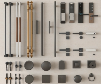 Modern Door Handle-ID:843870632