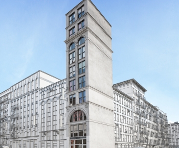 European Style Appearance Of Commercial Building-ID:118598945
