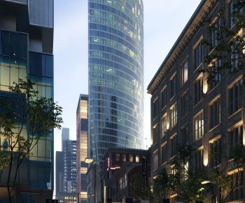 Modern Commercial Street-ID:664592981