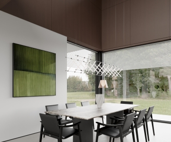 Modern Dining Room-ID:812330223