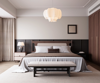 French Style Bedroom-ID:989806895