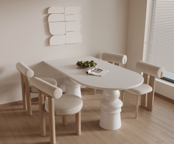 Modern Dining Table And Chairs-ID:217830906