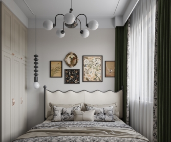 French Style Bedroom-ID:122874989