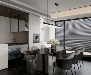 Modern Dining Room-ID:799901017