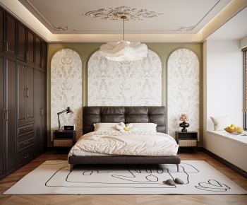 French Style Bedroom-ID:602688074