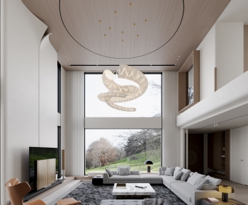 Modern A Living Room-ID:238363989