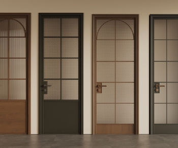 French Style Single Door-ID:137986907