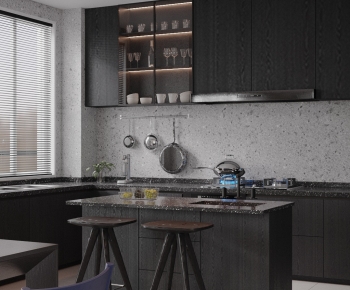 Modern Open Kitchen-ID:229103096