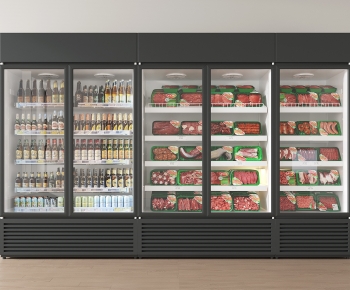 Modern Refrigerator Freezer-ID:290570316
