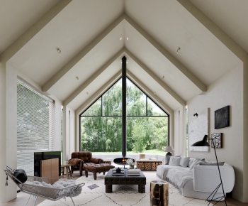 Modern A Living Room-ID:110759025