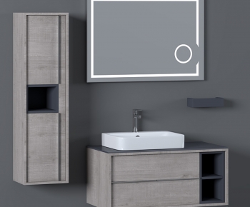 Modern Bathroom Cabinet-ID:857887983