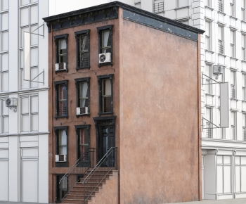 European Style Appearance Of Commercial Building-ID:680744896